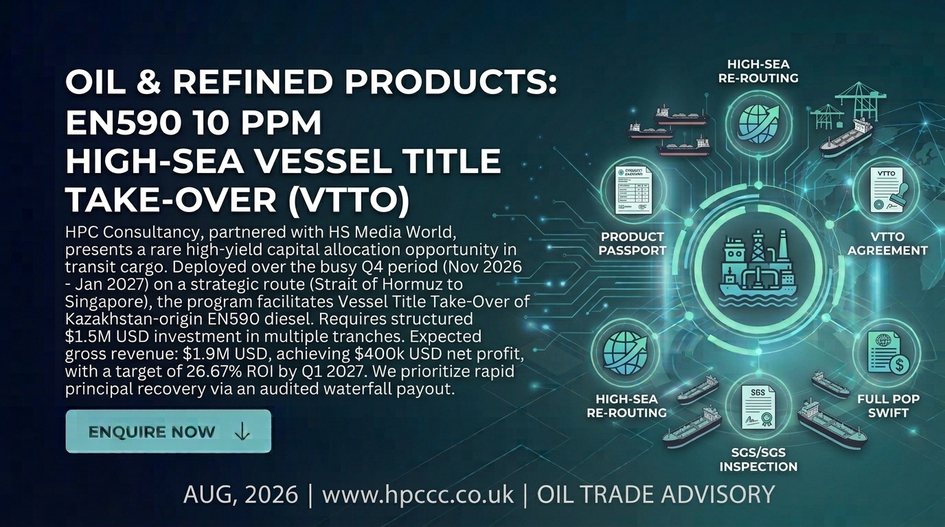 A Guide to Vessel Title Take-Over (VTTO) Deals, Tunisia Energy Classifications, and Strategic Logistics