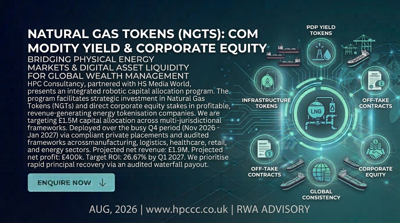 Natural Gas Tokens: Bridging Real-World Assets and On-Chain Commodity Yield with Tunisia