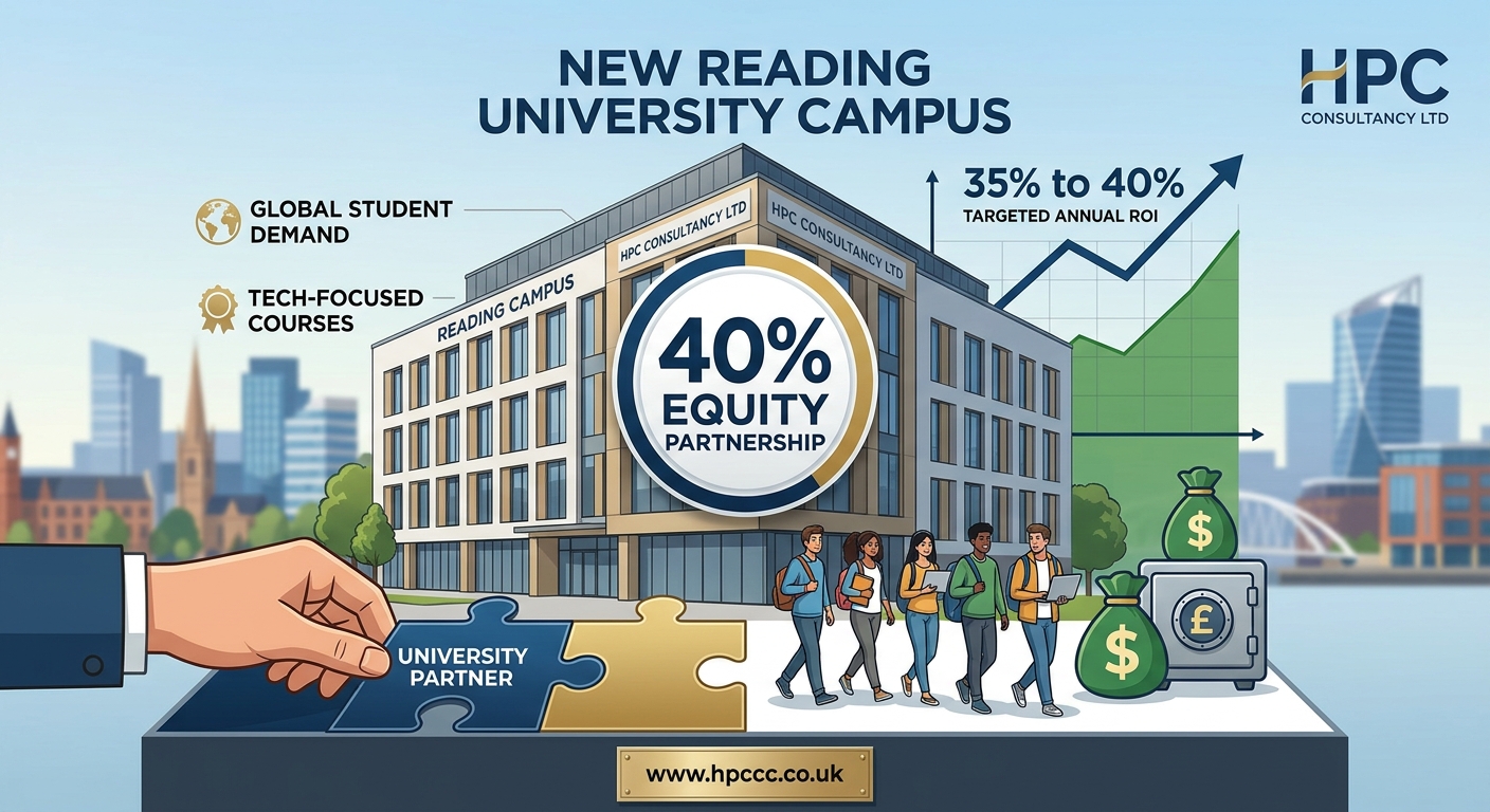 40% Equity Partnership in New Reading University Campus, seeking Tunisia Investor