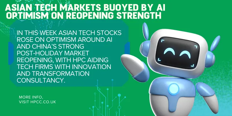 Asian tech markets rise on AI optimism